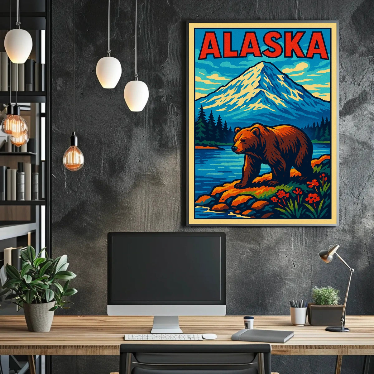 Majestic Alaska Poster