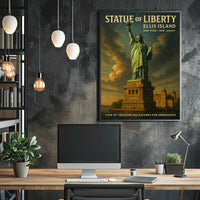 Statue Of Liberty Icon Of Freedom Poster