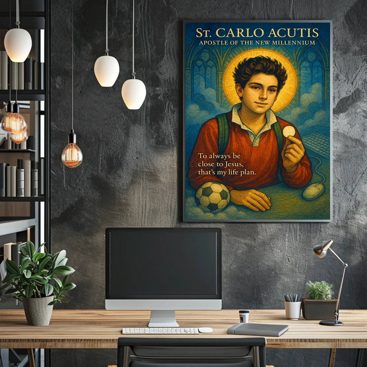 St. Carlo Acutis Apostle of the New Millennium Poster