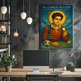 St. Carlo Acutis Apostle of the New Millennium Poster