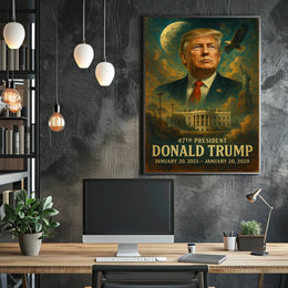 Donald Trump 47Th President Poster