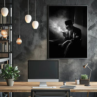 Noir Reflection Poster