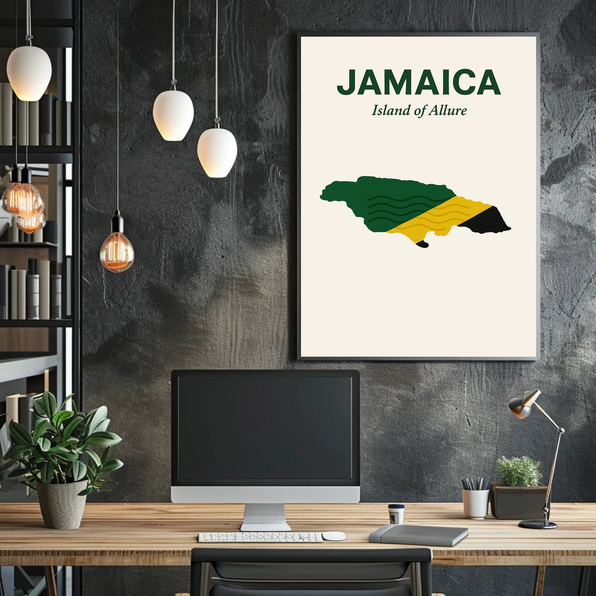 Jamaica Island of Allure Poster
