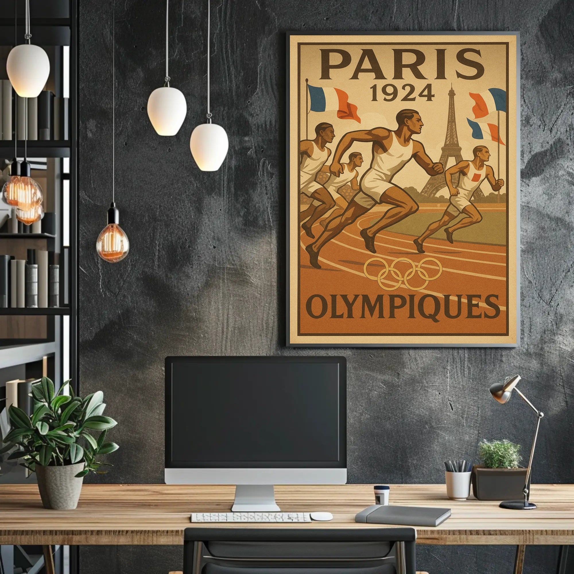 Paris 1924 Olympics Poster PosterGoat