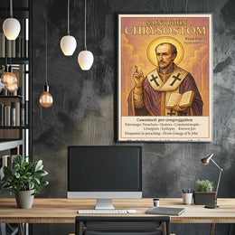 Saint John Chrysostom Poster PosterGoat