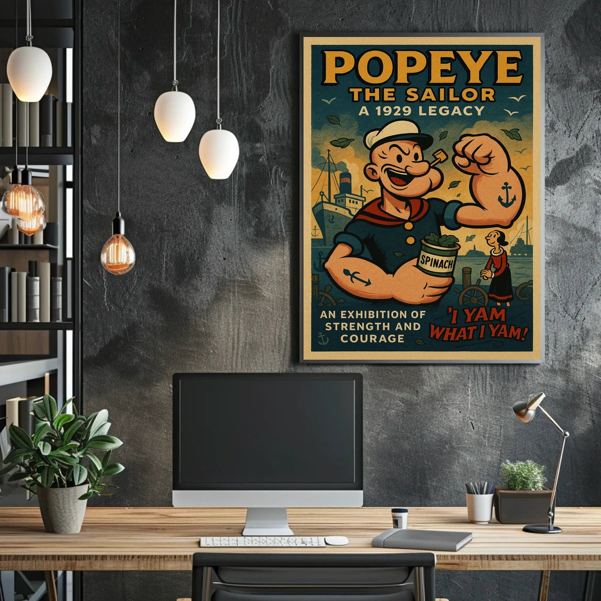 Popeye 1929 Art Poster POP-116