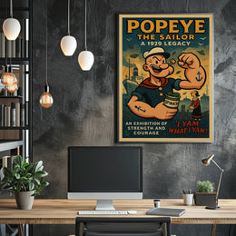 Popeye 1929 Art Poster POP-116