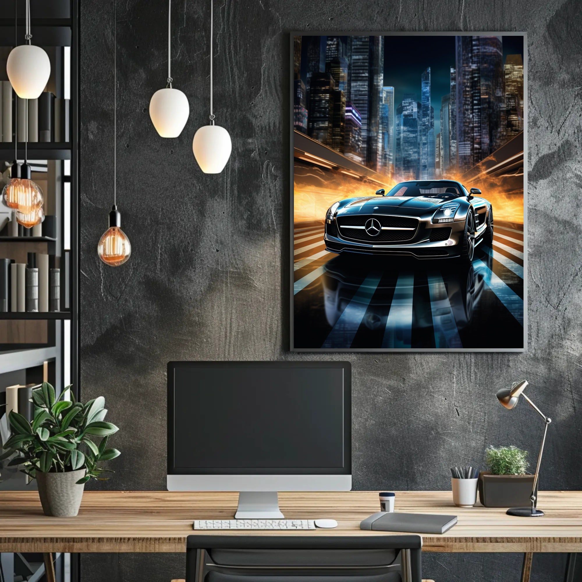 Urban Speed Poster PosterGoat