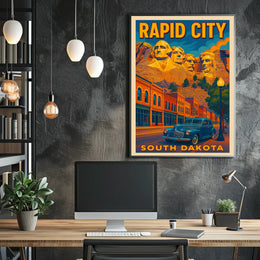 Rapid City South Dakota Poster