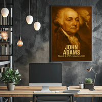 John Adams 2Nd President Poster