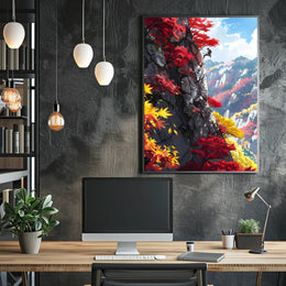 Autumn Ascent Poster