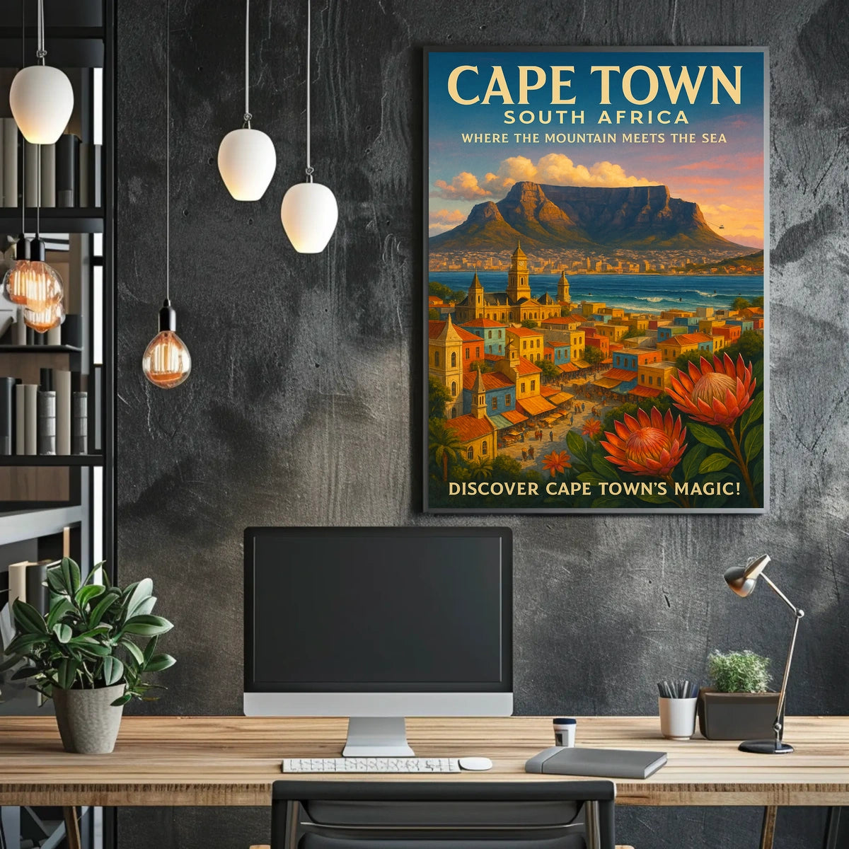 Discover Cape Towns Magic Poster