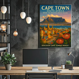 Discover Cape Towns Magic Poster