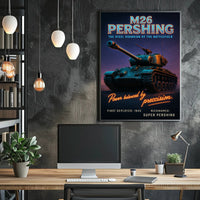 M26 Pershing The Steel Guardian Poster PosterGoat