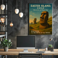 Discover the Mysteries of Easter Island Poster