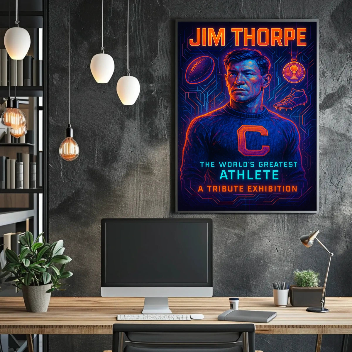 The Worlds Greatest Athlete Tribute Poster