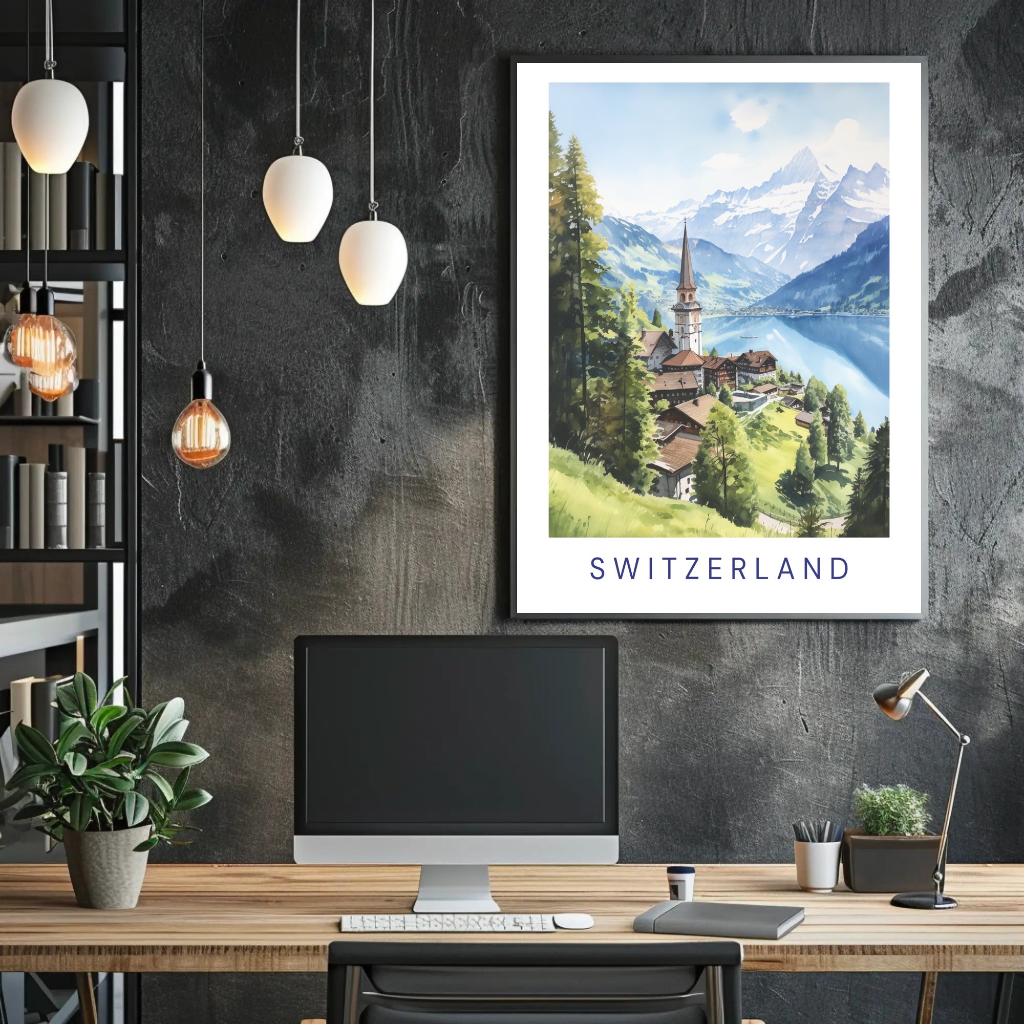 Scenic Switzerland Poster PosterGoat