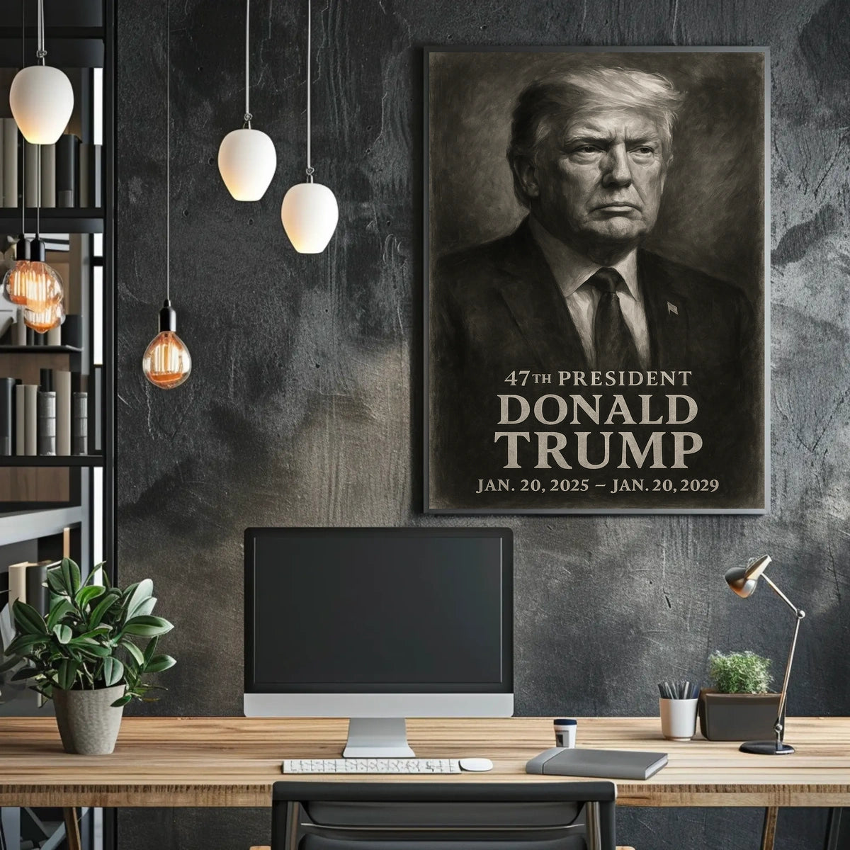 Donald Trump 47th President Poster