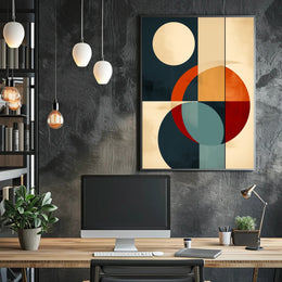 Geometric Harmony Poster