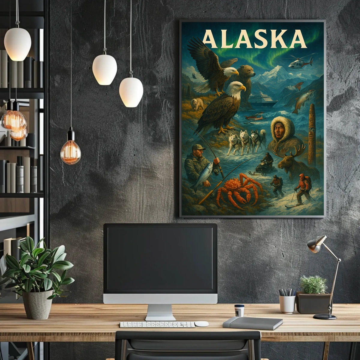 Alaska Adventure Poster