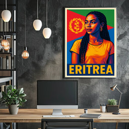 Eritrea A Vibrant Tribute Poster