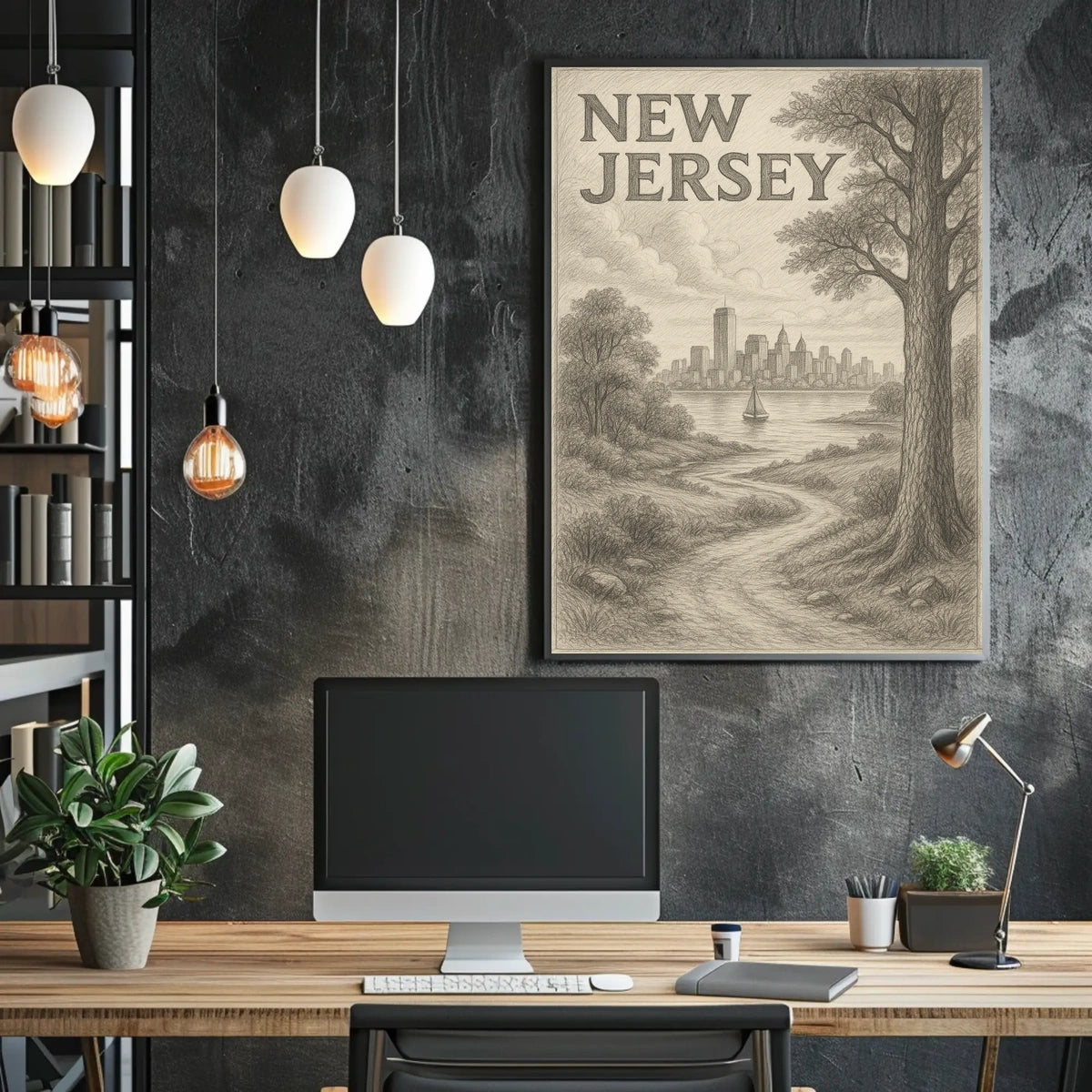 New Jersey Landscape Poster