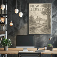 New Jersey Landscape Poster