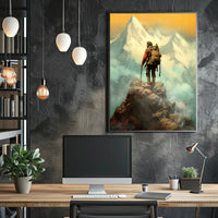 Mountain Ascent Poster