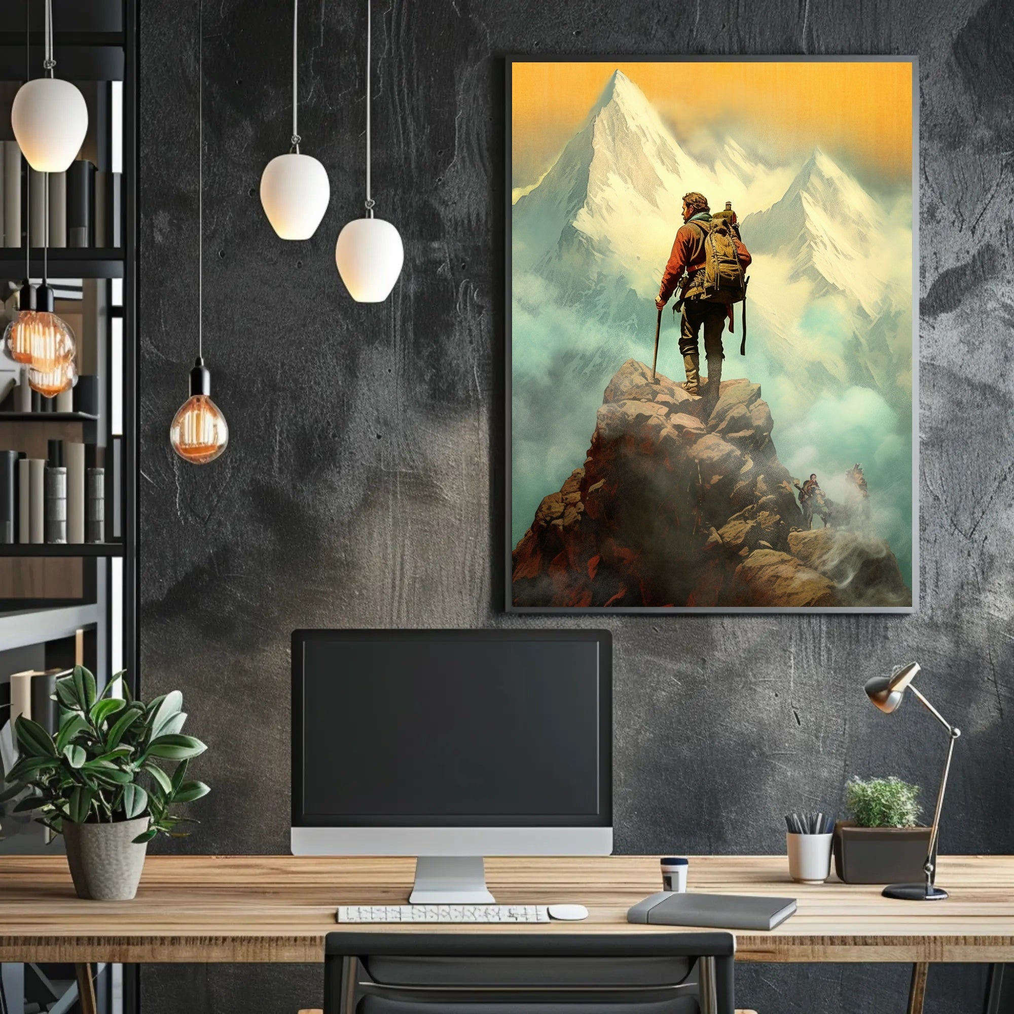 Mountain Ascent Poster