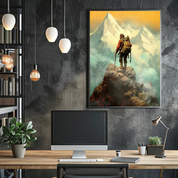 Mountain Ascent Poster