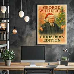 Historical Figure in 18th Century Clerical Attire Poster