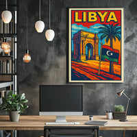 Libya Travel Poster