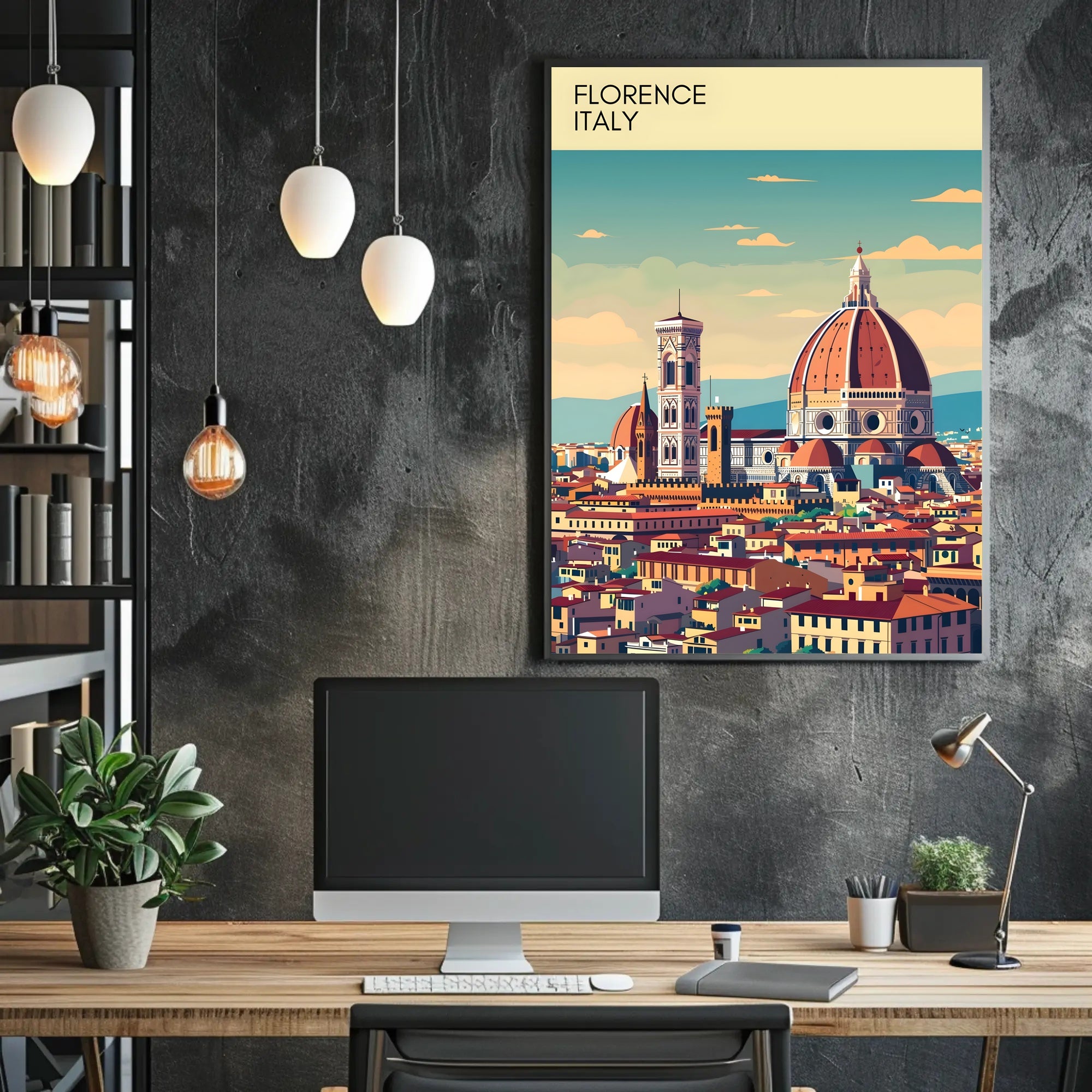 Florence, Italy: A Timeless View Poster