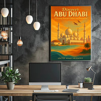Discover Abu Dhabi Wall Art Print PosterGoat