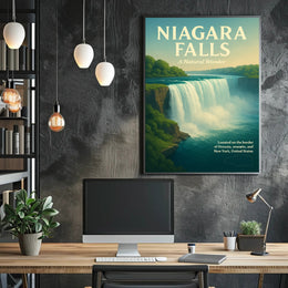 Niagara Falls A Natural Wonder Poster