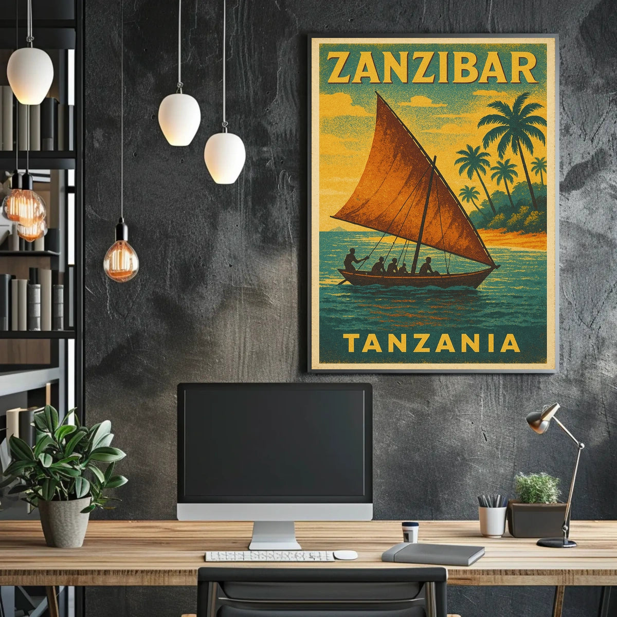 Zanzibar Travel Poster