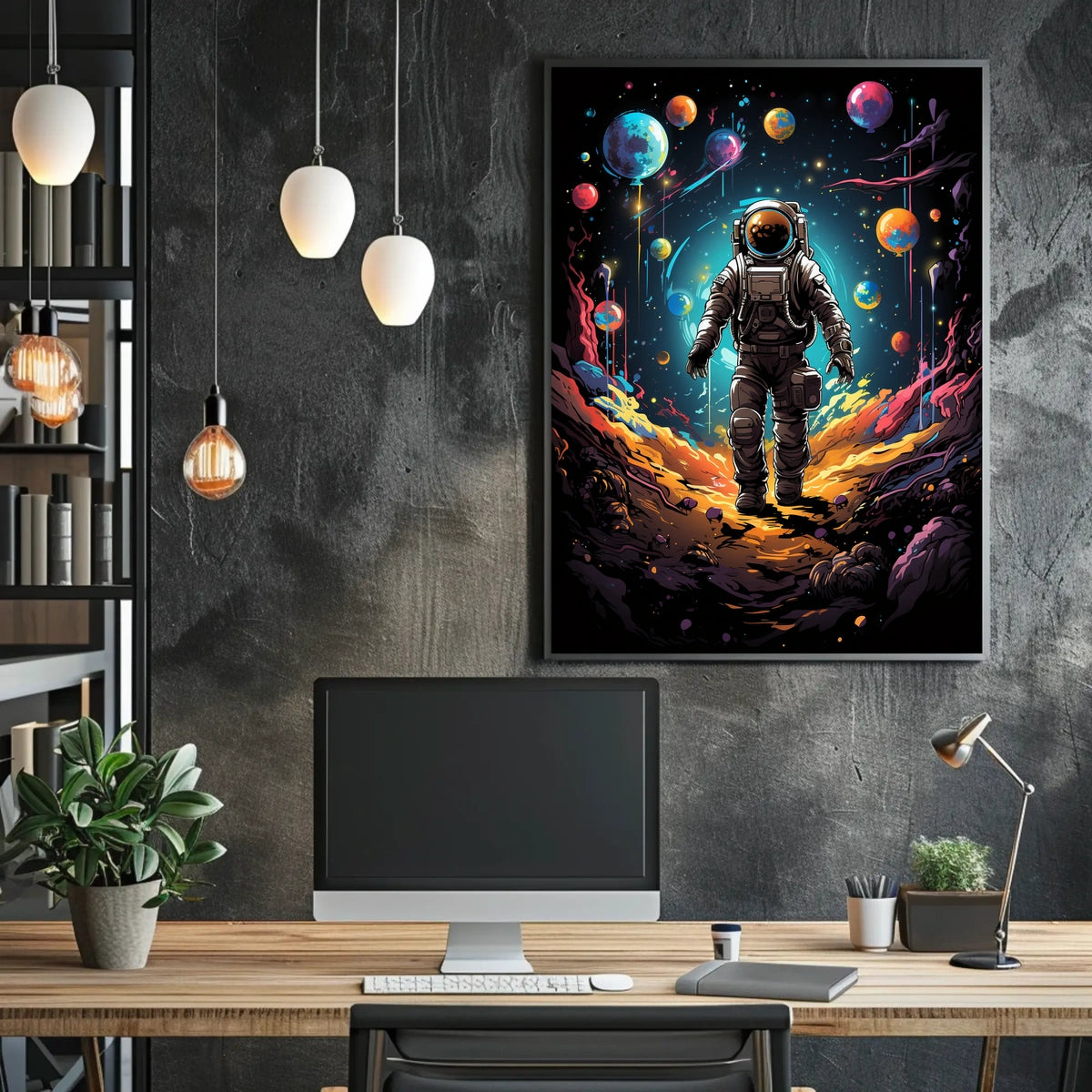 Cosmic Odyssey Journey Through the Surreal Universe