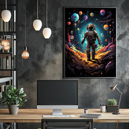 Cosmic Odyssey Journey Through the Surreal Universe