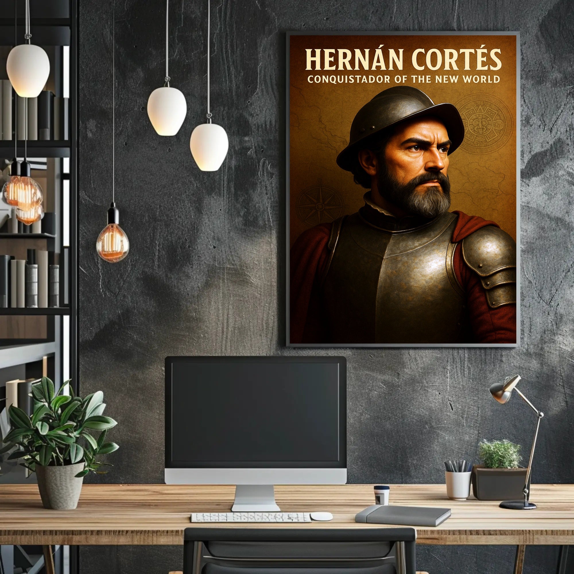 Hernán Cortés Conquistador of the New World Poster PosterGoat