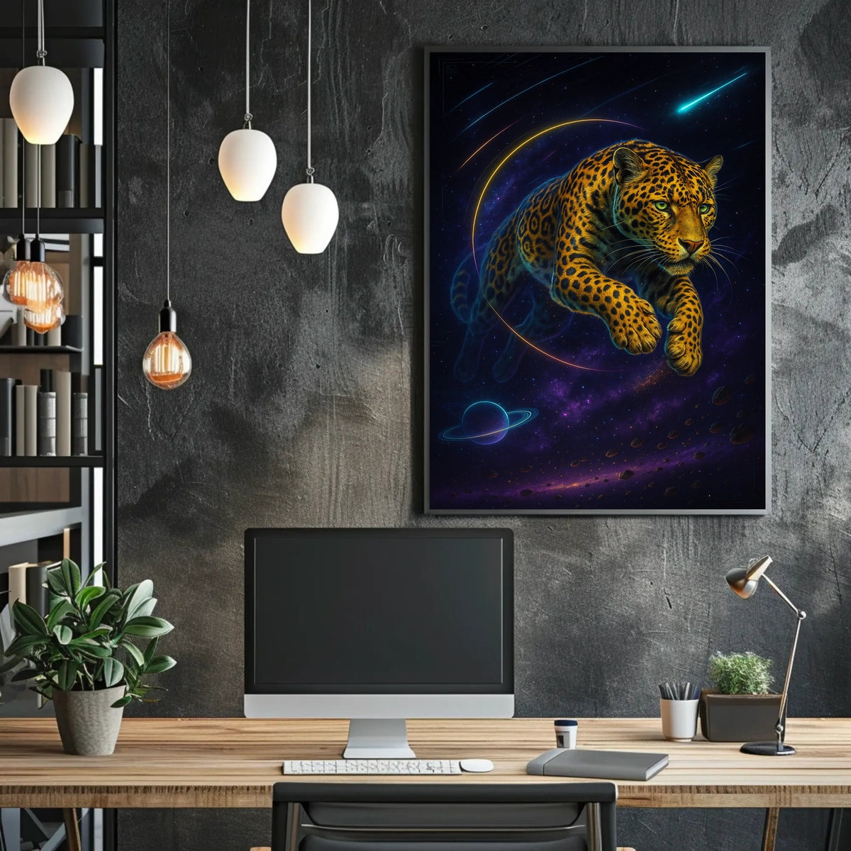 Cosmic Leap Poster