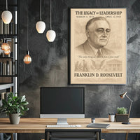 Franklin D. Roosevelt The Legacy Of Poster
