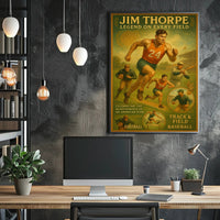 Jim Thorpe – Legend on Every Field Poster