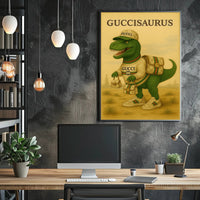 Guccisaurus Poster PosterGoat