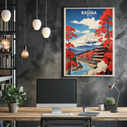 Japanese Serenity: Mount Fuji Cultural Heritage Poster