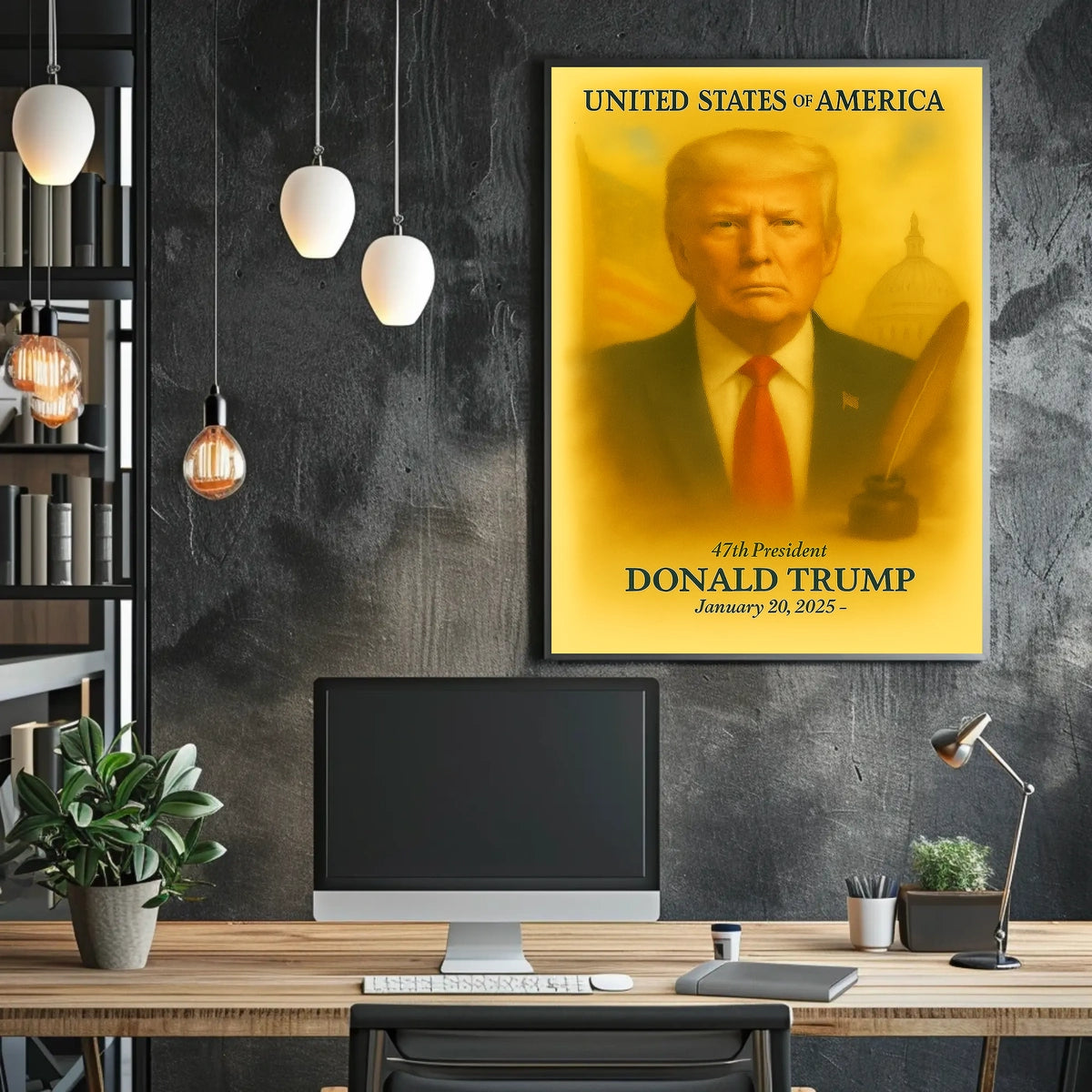 Donald Trump Guardian of Democracy Poster