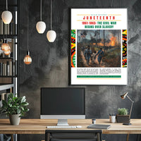 Civil War Freedom Journey Historical Poster