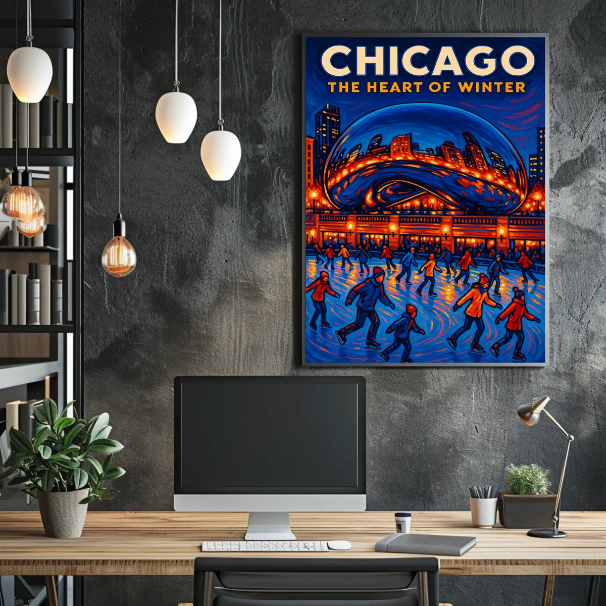 Chicago The Heart Of Winter Poster