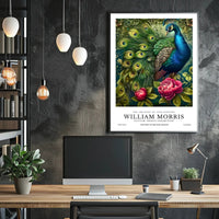 William Morris Textile Artistry Exhibition Cultural or Heritage Poster