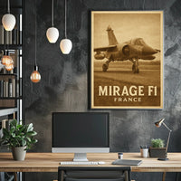 Mirage F1 France Poster