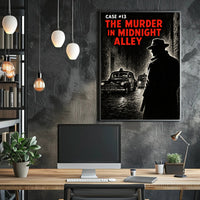 Case #13 The Murder in Midnight Alley Poster PosterGoat
